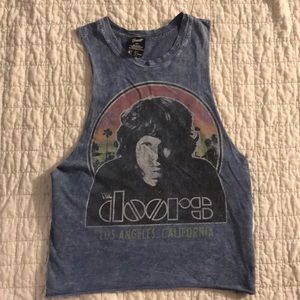 Forever 21 the Doors Cut-Off Tank
